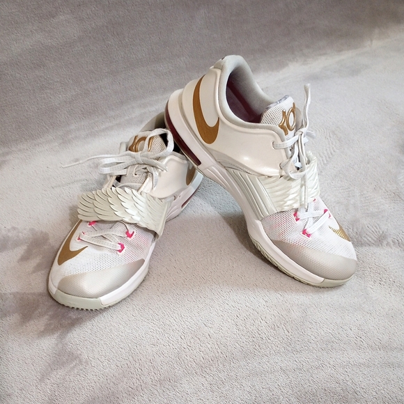 Nike Youth KD Kevin Durant KD 7 Aunt Pearl Ltd Edition Shoe 7 Y - Picture 1 of 13